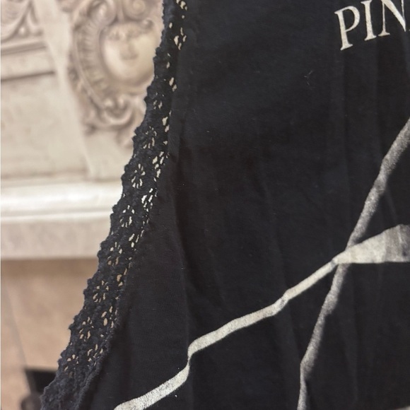 Pink Floyd Crop Sleeveless Band T-shirt Lace Trim Size Large - Picture 2 of 8
